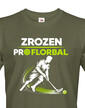 Pánske tričko - Zrodený pre florbal