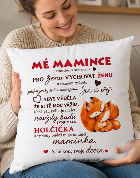 Vankúš pre mamičku – Mojej mamičke