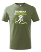 Detské tričko Zrodená pre florbal