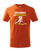 Detské tričko Zrodená pre florbal