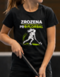 Detské tričko Zrodená pre florbal