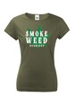 Dámské tričko - Smoke weed
