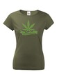 Dámské tričko - Weed vegetarian