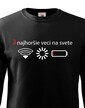 Detská mikina 3 najhoršie veci na svete