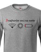 Detská mikina 3 najhoršie veci na svete