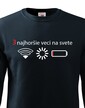 Detská mikina 3 najhoršie veci na svete