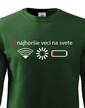 Detská mikina 3 najhoršie veci na svete