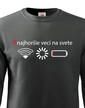 Detská mikina 3 najhoršie veci na svete