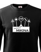Detská mikina s vtipnou potlačou Značková mikina