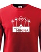 Detská mikina s vtipnou potlačou Značková mikina