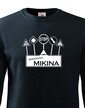 Detská mikina s vtipnou potlačou Značková mikina