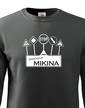 Detská mikina s vtipnou potlačou Značková mikina