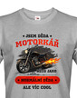 Pánske tričko Dedko motorkár