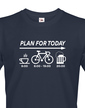 Pánske tričko Plans for Today