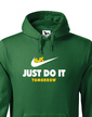 Pánska mikina s potlačou JUST DO IT TOMORROW