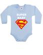 Detské body a pánske tričko Super Dad a Baby