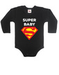 Detské body a pánske tričko Super Dad a Baby