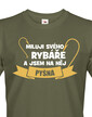 Tričko Milujem svojho rybára a som na neho hrdá!
