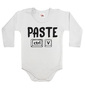 Detské body a pánske tričko Copy paste