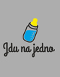 Bodýčko s potlačou Idem na jedno