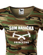 Hasičské tričko Som hasička, nie princezná