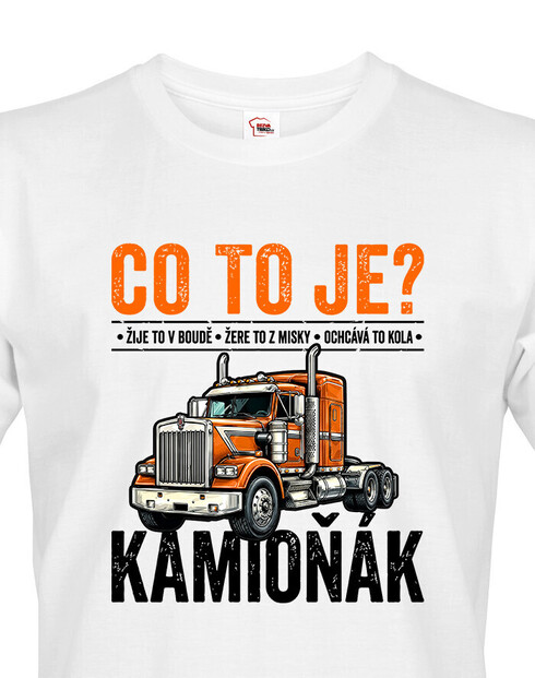 Pánske tričko Sexy vodič kamiónu