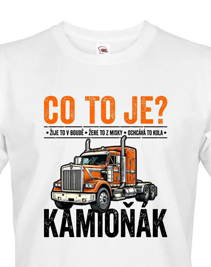 Pánske tričko Sexy vodič kamiónu