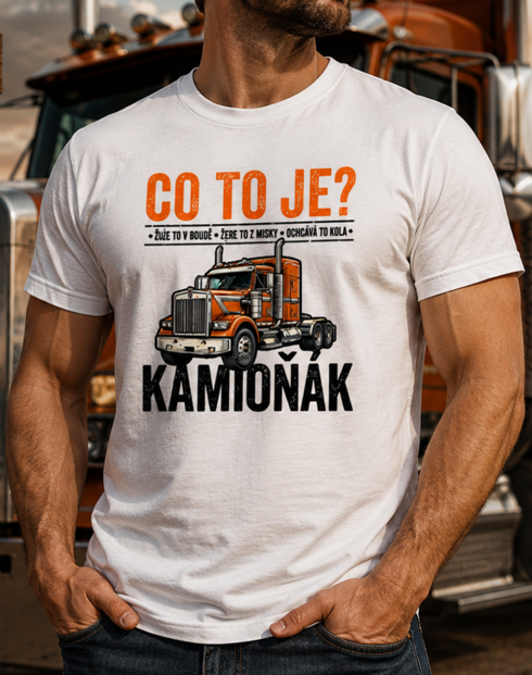Pánske tričko Sexy vodič kamiónu