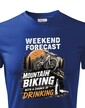 Pánské tričko MTB - Weekend forecast