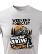 Pánské tričko MTB - Weekend forecast