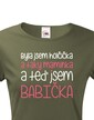 Tričko s potlačou pre babičku