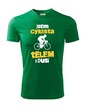 Pánské tričko Cyklista tělem i duší