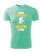 Pánské tričko Cyklista tělem i duší