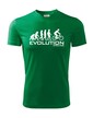 Pánske cyklo tričko Evolúcia cyklistiky