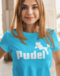 Dámské tričko s potiskem Pudel