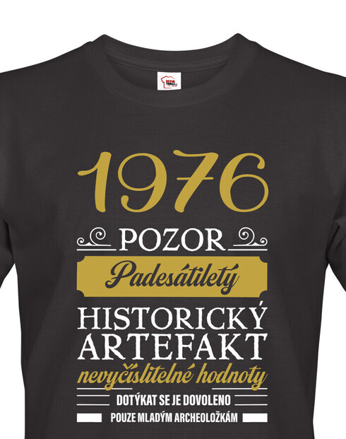 Pánské tričko Historický artefakt
