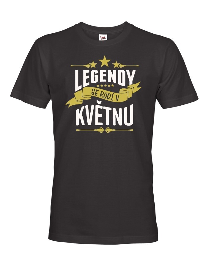Pánske tričko Legendy sa rodia ...