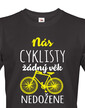 Pánske tričko Nás cyklistov žiadny vek nedobehne