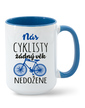 Keramický hrnček Nás cyklistov nič nedobehne