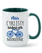 Keramický hrnček Nás cyklistov nič nedobehne