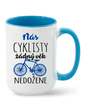 Keramický hrnček Nás cyklistov nič nedobehne