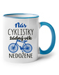 Keramický hrnček Nás cyklistky nič nedobehne