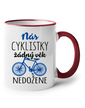 Keramický hrnček Nás cyklistky nič nedobehne