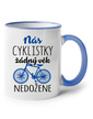 Keramický hrnček Nás cyklistky nič nedobehne