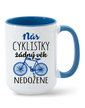 Keramický hrnček Nás cyklistky nič nedobehne