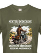 Pánske tričko Dedko motorkár 2