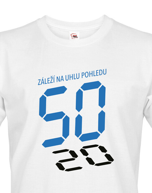 Pánske tričko Záleží na uhle pohľadu