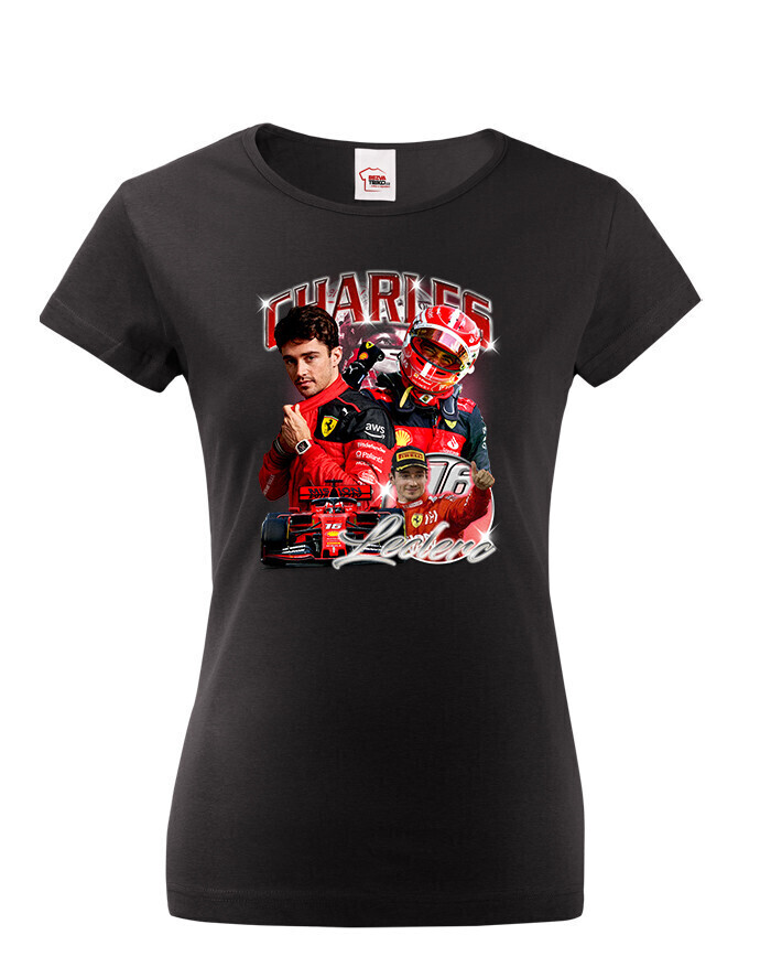 Dámske tričko F1 - Charles Leclerc
