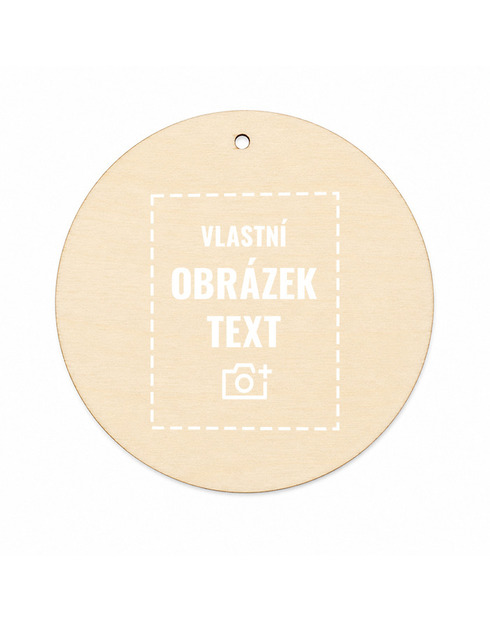 Dřevěná medaile s vlastním gravírováním