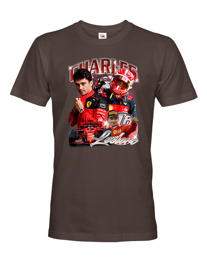 Pánske tričko F1 - Charles Leclerc